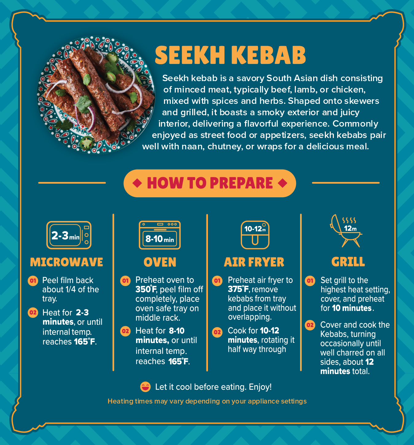 BEEF SEEKH KEBAB
