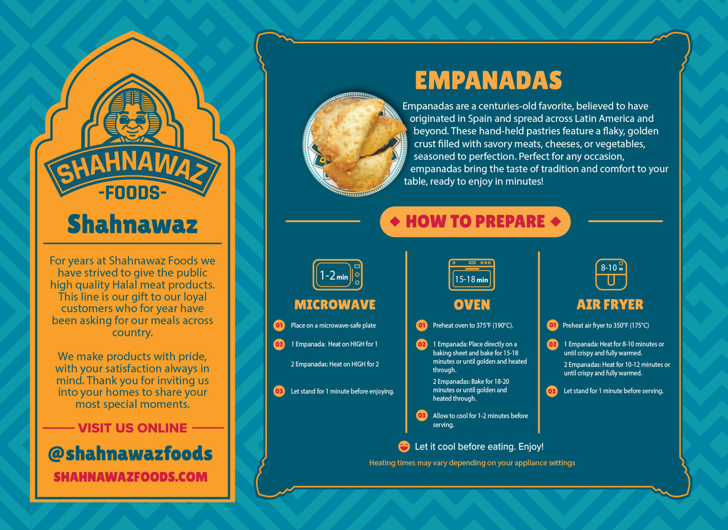 BEEF & CHEESE EMPANADA