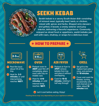BEEF SEEKH KEBAB
