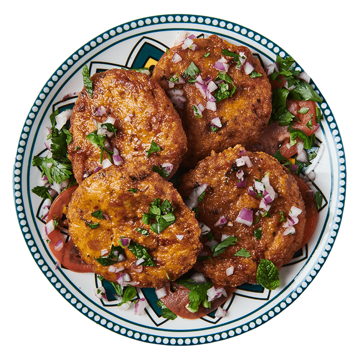 CHICKEN CHAPLI KEBAB