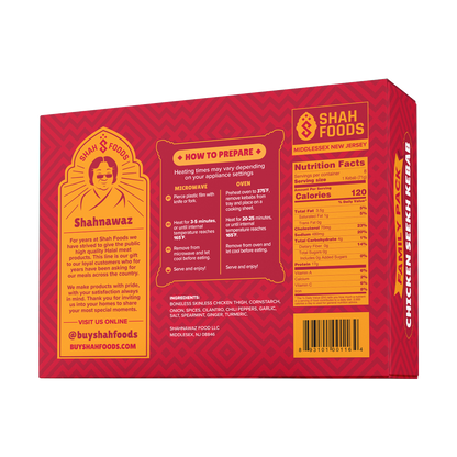 CHICKEN SEEKH KABAB FAMILY PACK