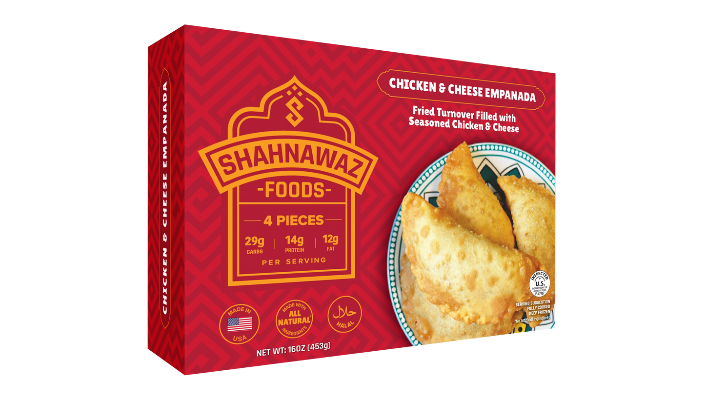 CHICKEN & CHEESE EMPANADA